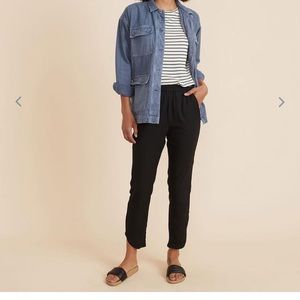 Marine Layer Allison Pant Black Medium